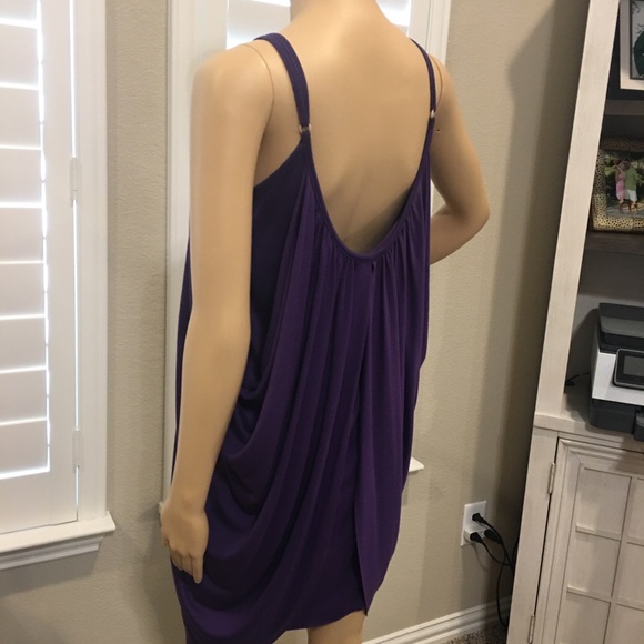“BELLA MATTO” PURPLE KNIT SUNDRESS - MED - Picture 6 of 11